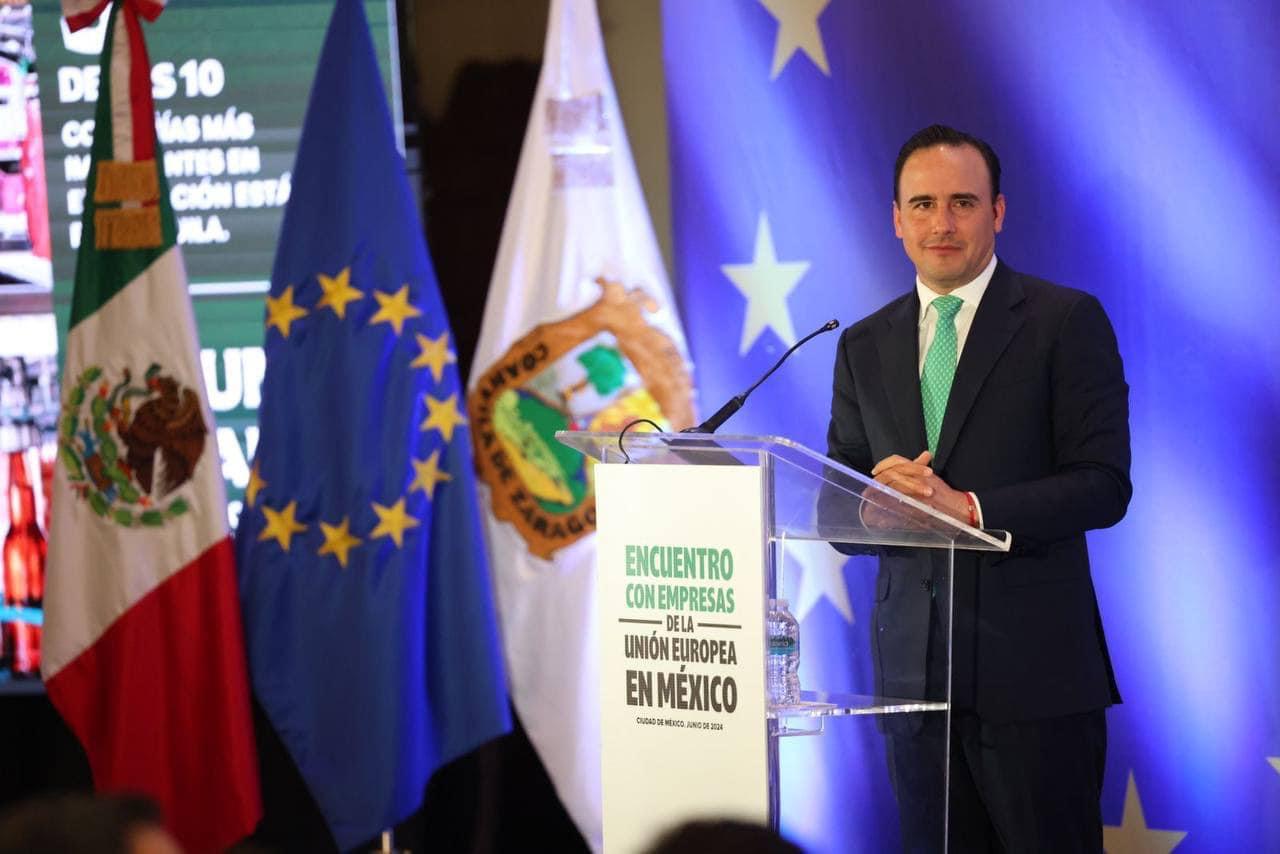 Coahuila es una potencia nacional “tiene rumbo, y es pa’delante”, afirmó el gobernador del Estado, Manolo Jiménez Salinas.