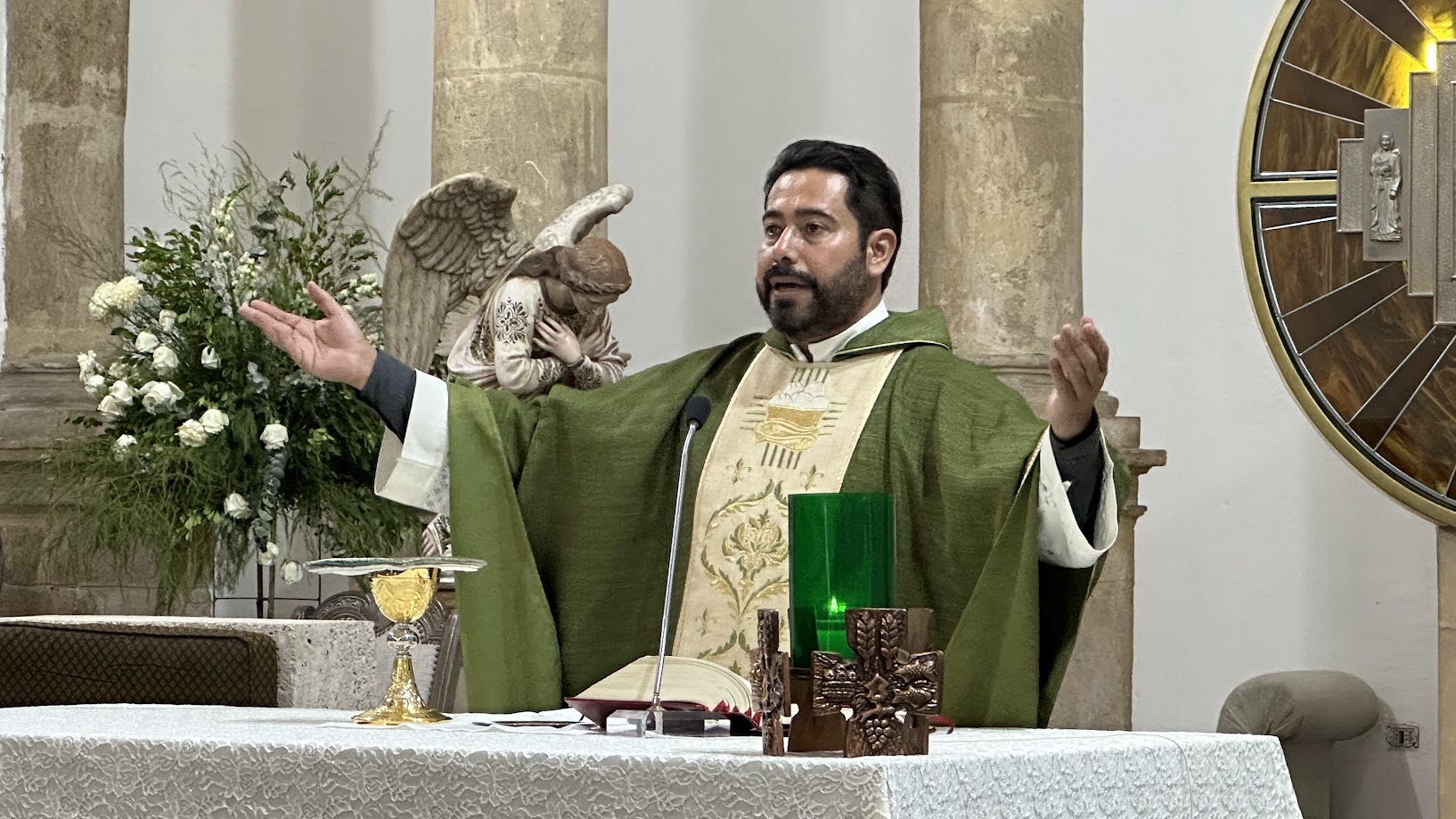 Monseñor Néstor Daniel Martínez en julio fue nombrado vicario general de la Diócesis de Saltillo y en agosto párroco en Monclova.