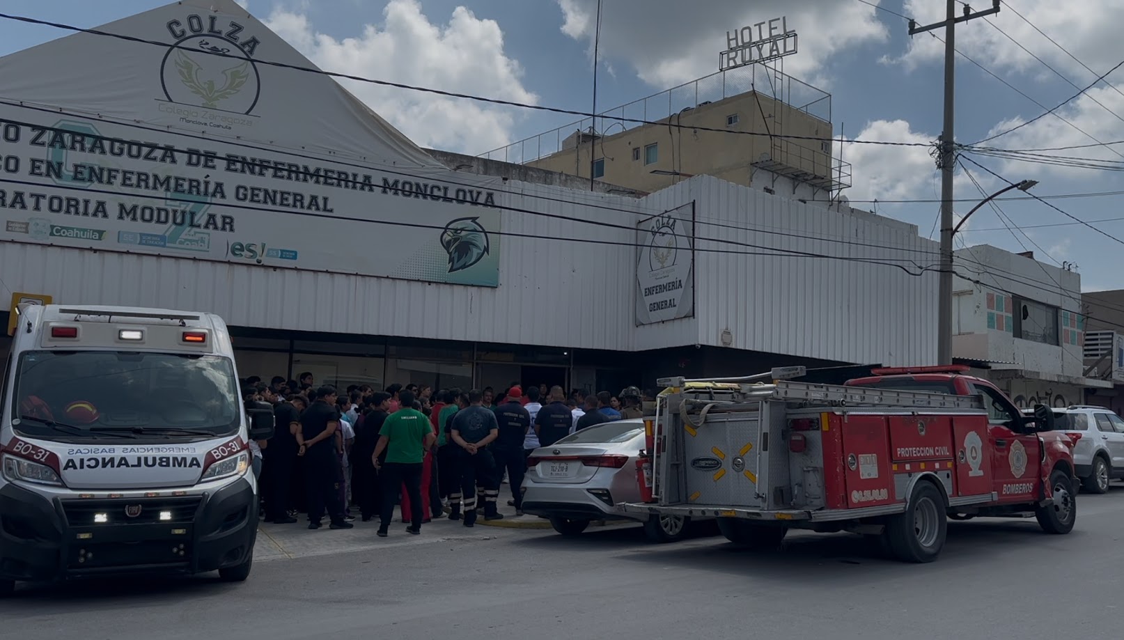 Este jueves se realizaron en todas las ciudades del país simulacros de desastres, y Monclova no fue la excepción.