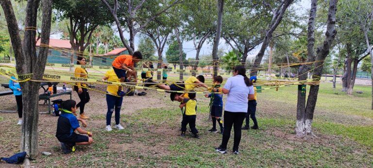 El grupo 1 Nogal de ASMAC, el más antiguo de Monclova, celebró su 60 aniversario con un campamento estatal en el parque Xochipilli II.