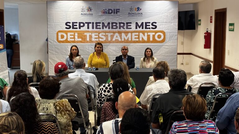 Con mil 95 asesorías brindadas, 300 testamentos elaborados y otros 100 en proceso, concluyó el programa "Septiembre, mes del Testamento".