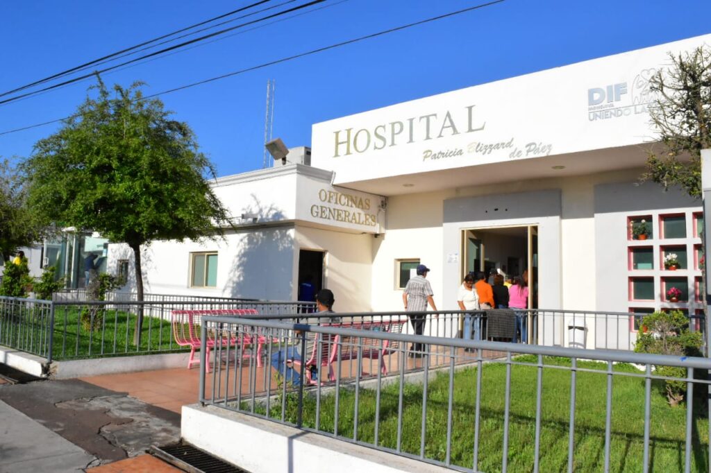 La restauración del Hospital del DIF Patricia Blizzard abarcó distintas áreas, como reparación de infraestructura a modernización de equipos.